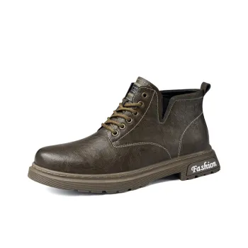 Bull Thunder Ankle Boots Men Khaki