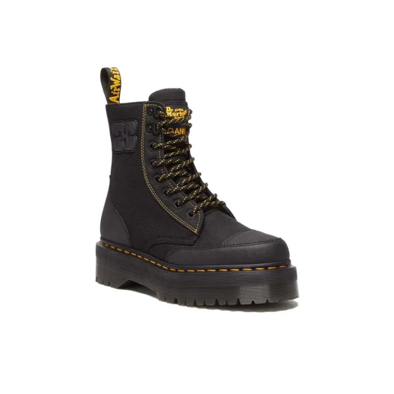 Dr. Martens Jadon Nylon Platform Boots Ganni-2