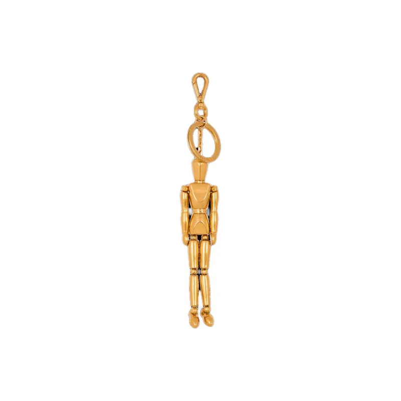 BALMAIN Brass Mannequin Key Ring-0