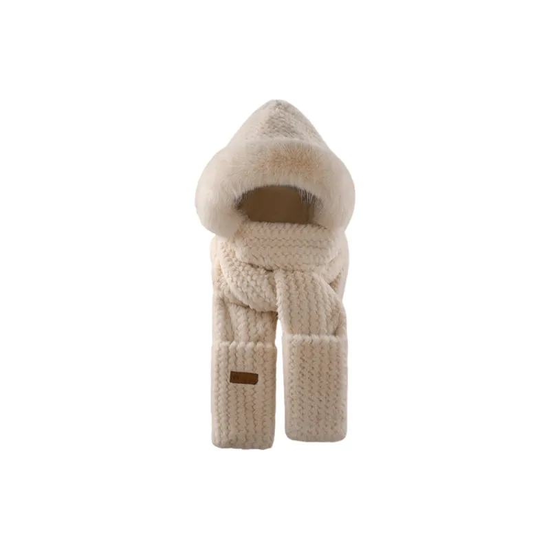 Cranta Komeia Polyester Hoods & Plush Hats Women's-0