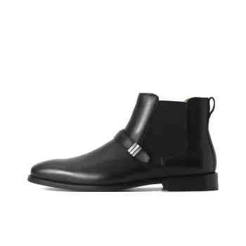 PEDRO Short Chelsea Boots Men's Black