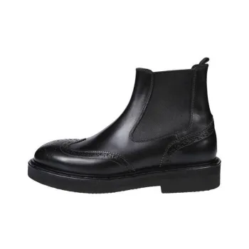 PREMIATA Short Chelsea Boots Men's Black