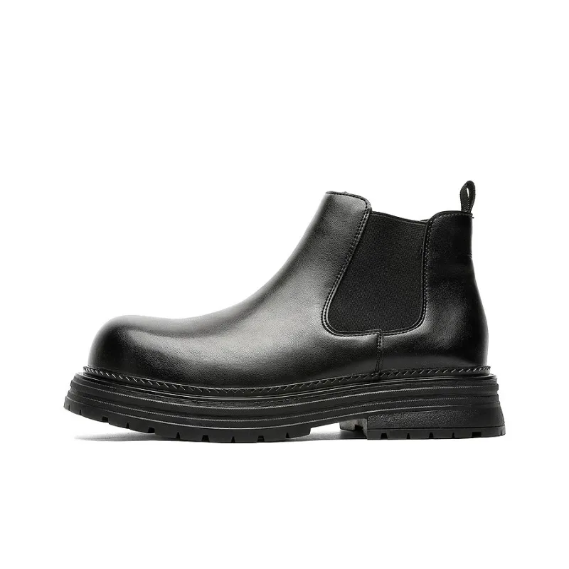 Cachiotti KAQIAODI Short Chelsea Boots Men's Black-3