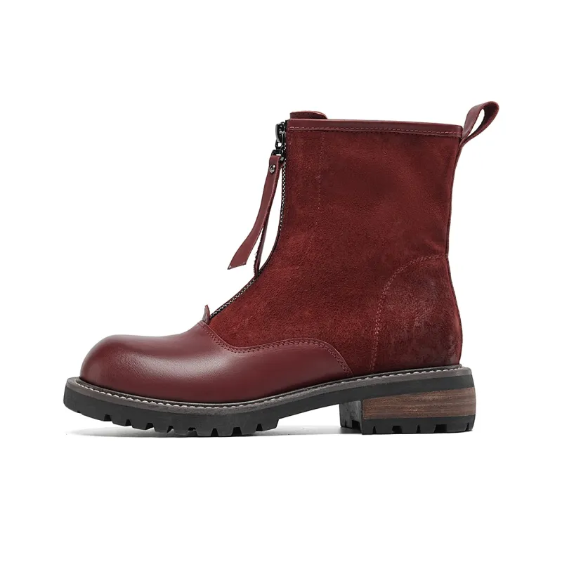 C°BANNER Crew Chelsea Boots Women's Red-0