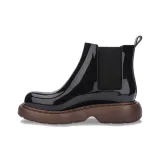 Black with Brown Sole