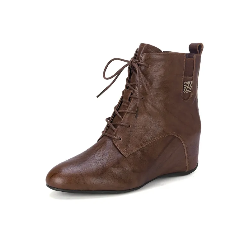 PIERCE GENTRY Ankle Boots 6cm Women's-7