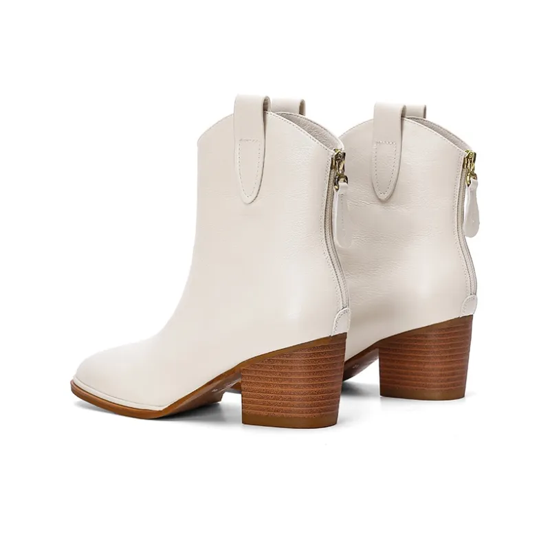 VEDULLAR Ankle Boots 6.2cm Women's Brown-2
