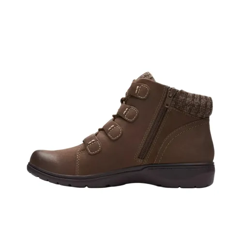 Clarks Ankle Boots Unisex Taupe
