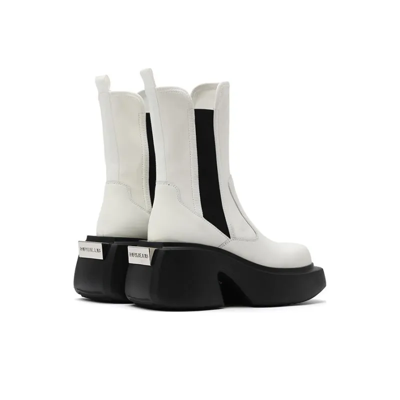 DAPHNE LAB Candy Series Short Chelsea Boots Women's-12