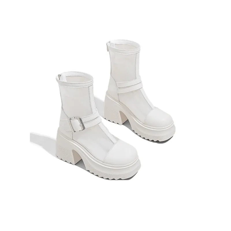 A Poinsettia Princess Ankle Boots Women's-1