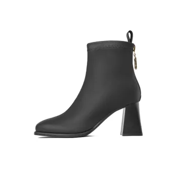 JOSINY Ankle Boots Women's Black/Yellow Brown