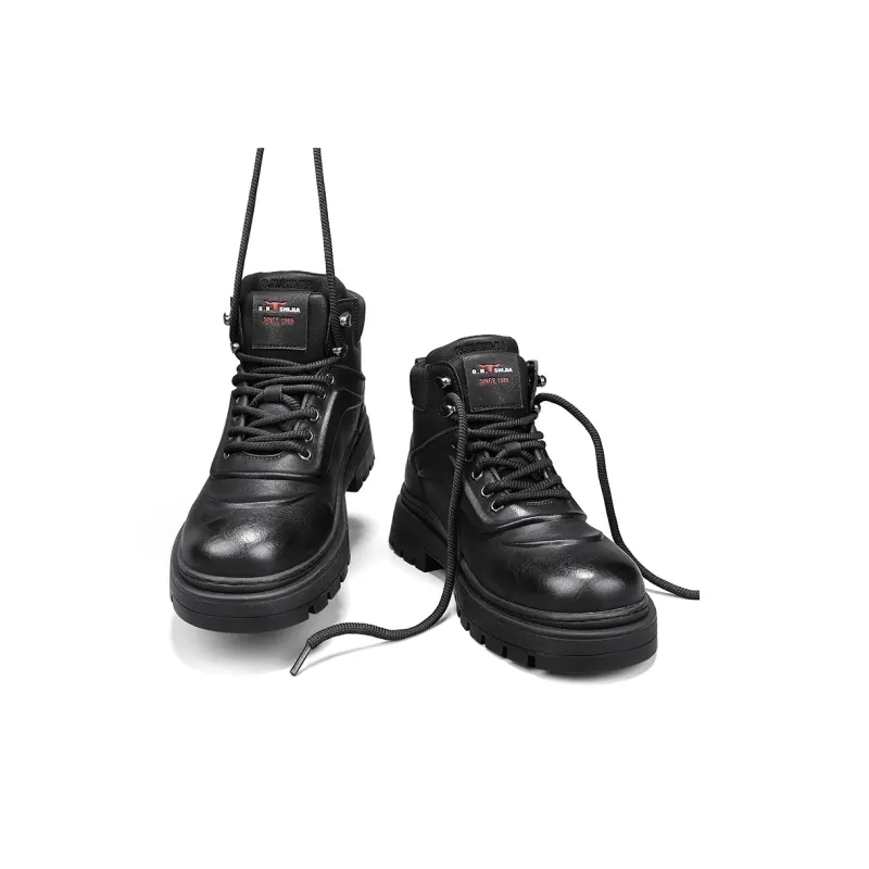 G.N.SHIJIA Short Martin Boot 5CM Men's-1