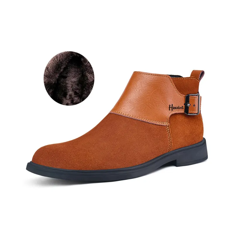 Extravagant Ankle Boots Men's Brown-0