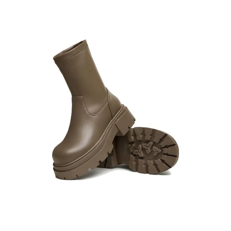 TATA Ankle Boots Women's Black/Brown-11