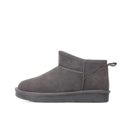 LESELE Warm Slip-Resistant Short Snow Boots Women's-5