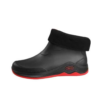 Warrior Warm Water-Resistant Slip-Resistant Rain Boots Men's