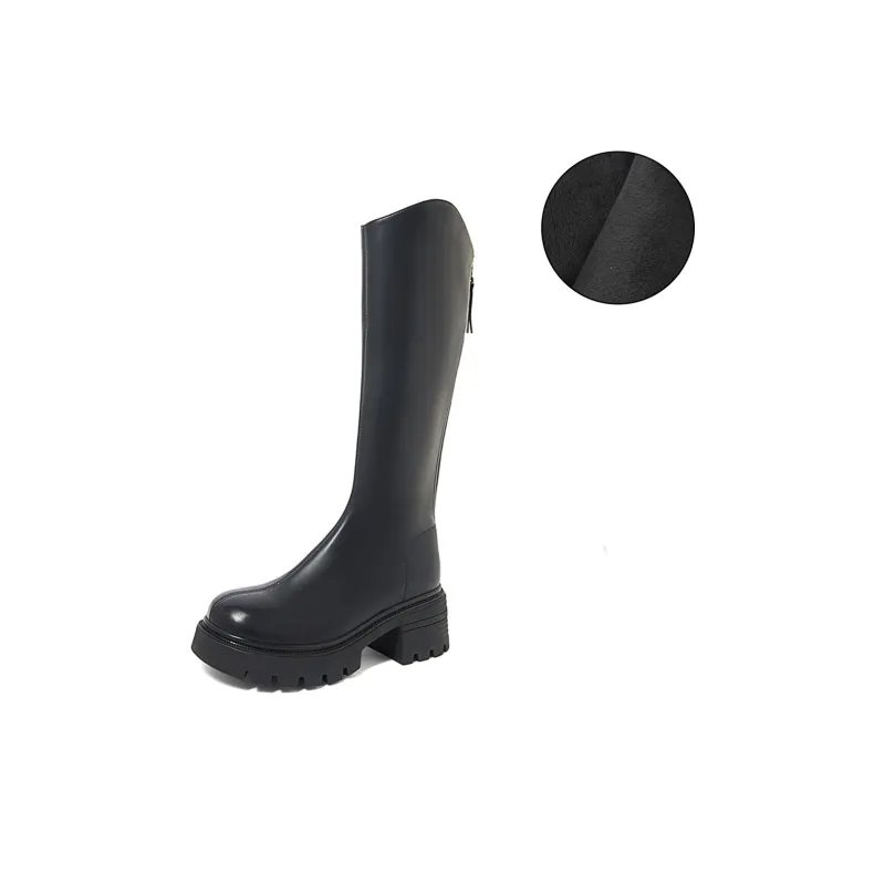 COMELY Knee high Boots 5.5cm Women's-16