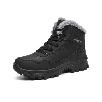 RED DRAGONFLY Snow Boots Men Black