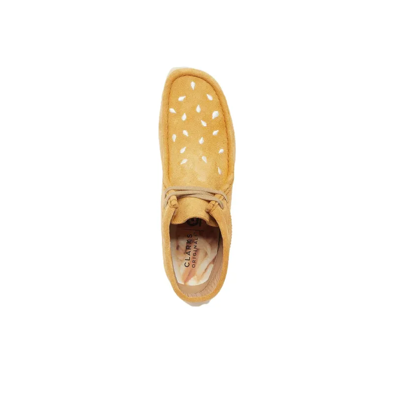 Clarks Originals X Vandy The Pink Wallabee Boots ' Cheeseburger Yellow'-3