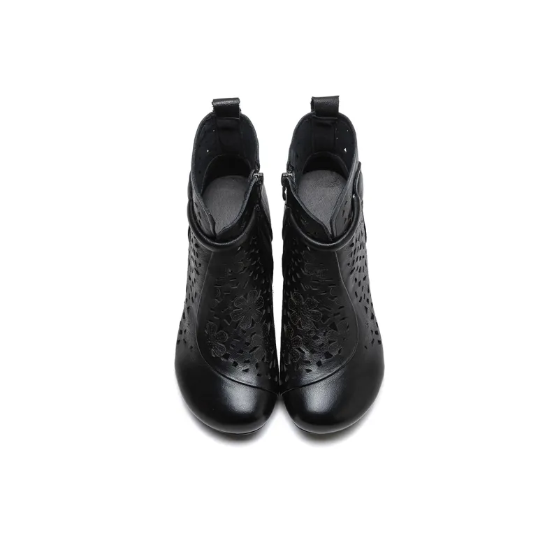 Jay Ankle Boots Women's Brown/Beige/Black-11