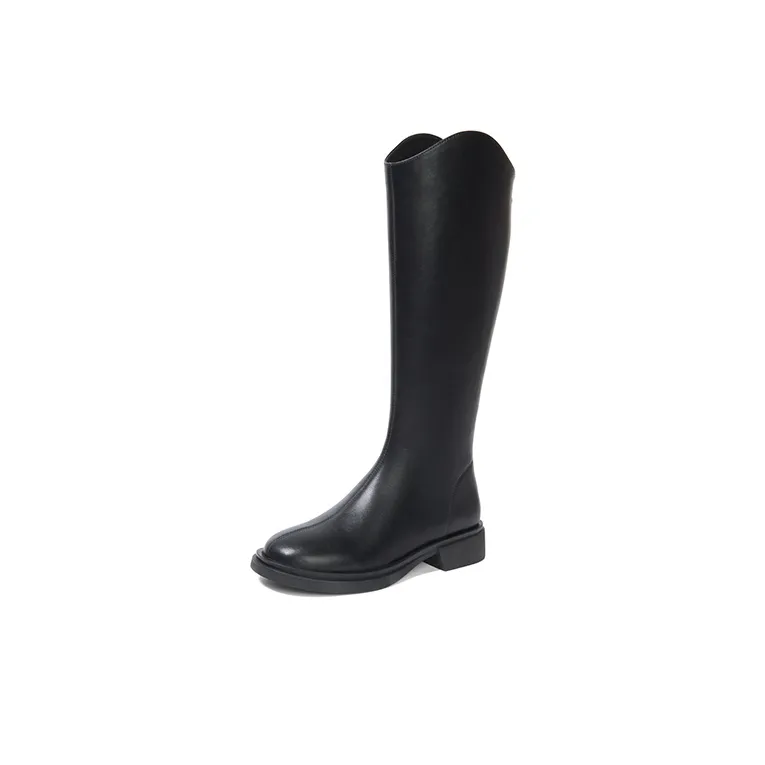 PT'SON Knee high Boots 3.5cm Women's-11