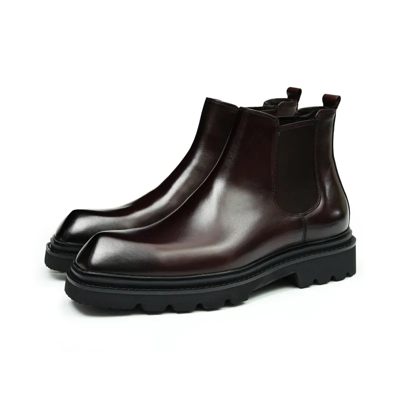 ASTON M.JAZZ Short Chelsea Boots Men's-9