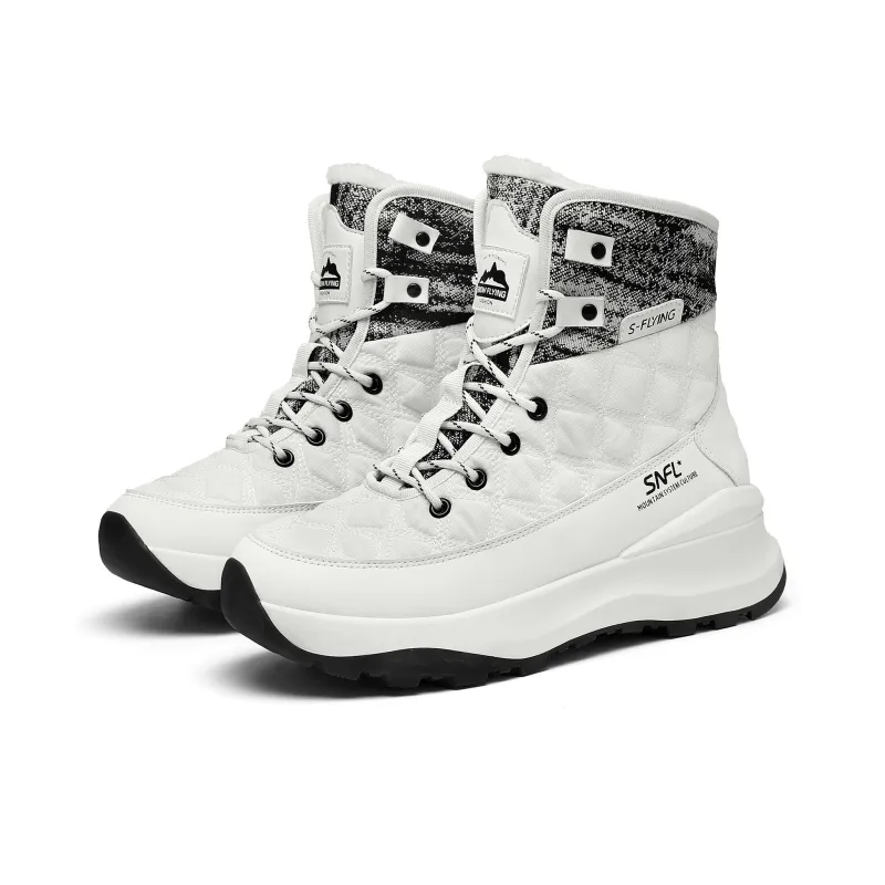 SNOW FLYING Short Snow Boots Unisex-11