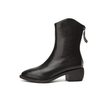 DAPHNE Ankle Boots Women's Black/White