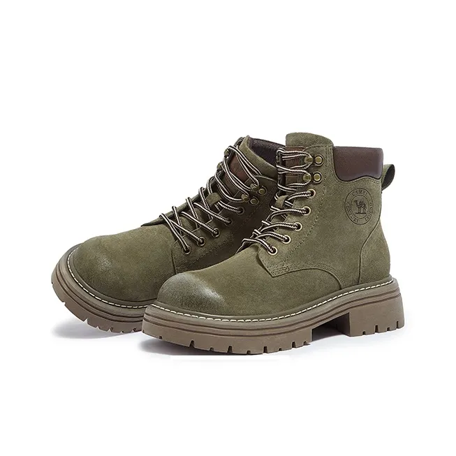 CAMEL Danxia Fleece-Lined Martin Boot 4.5CM Women's-2