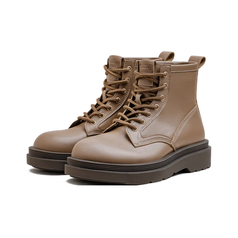 MADEN Short Martin Boot Men's Wild Chestnut Brown-1