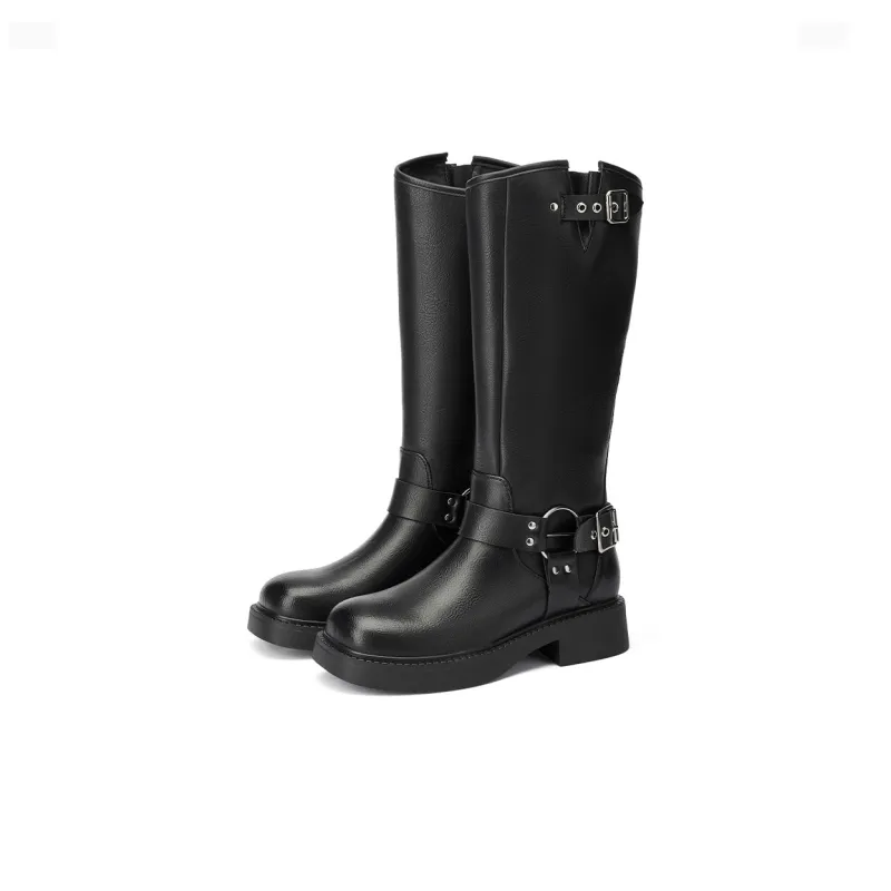 GEMEIQ Knee high Boots 4cm Women's-1