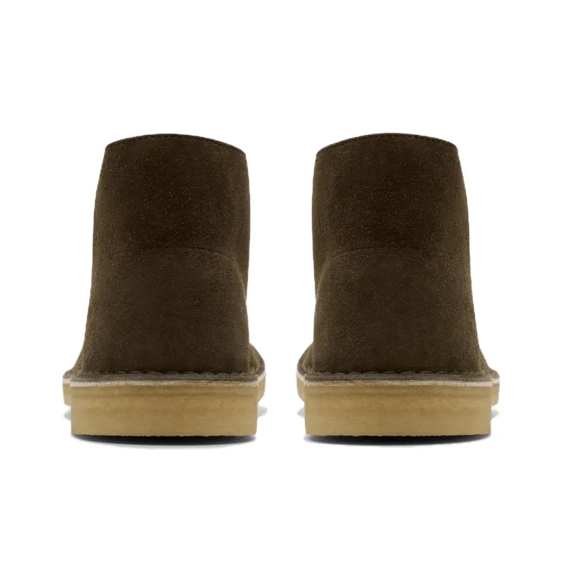 Clarks Originals Desert Boot Dark Khaki Suede-4
