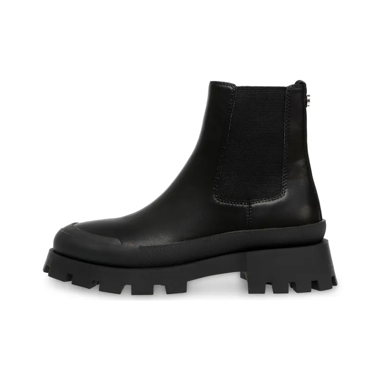 STEVE MADDEN Chelsea Boots Women's Black/Ecru-0