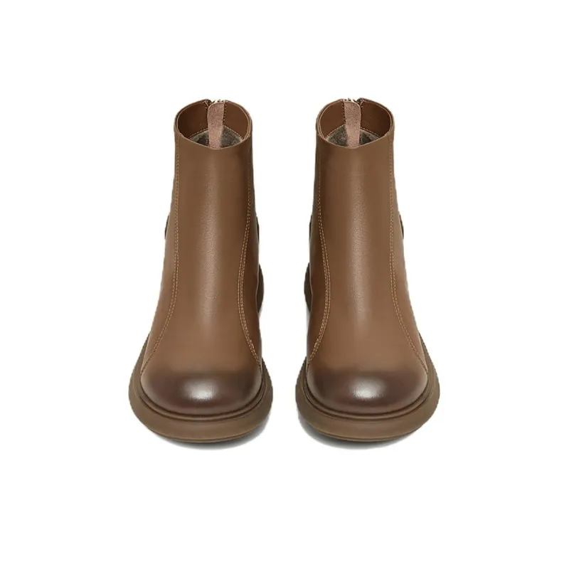 Tata Ankle Boots Women's Black/Brown-18