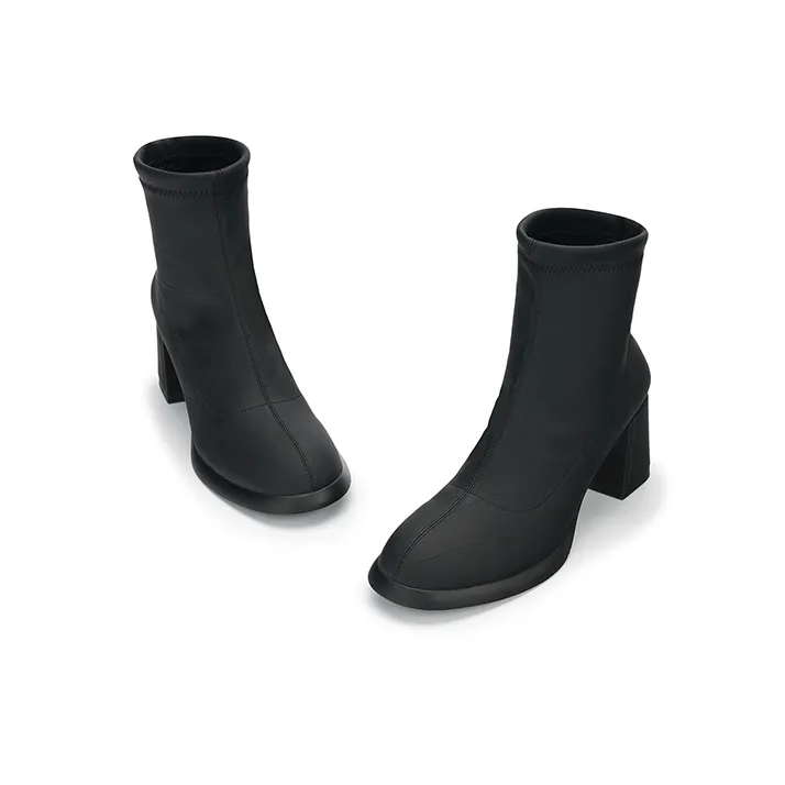 SATURDAY MODE Ankle Boots Women's White/Black-8