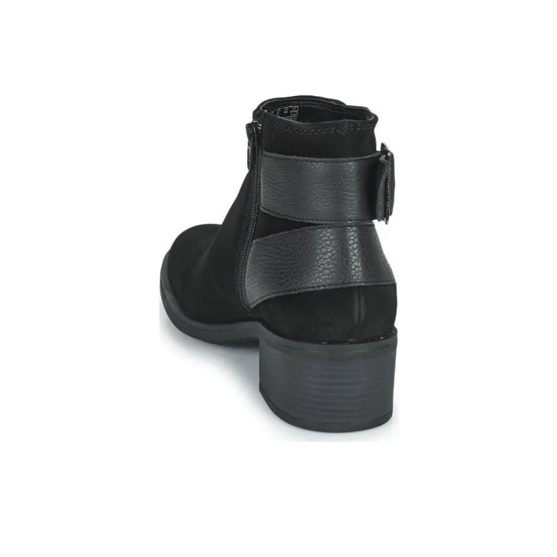 Clarks Ankle Boots 5cm Women's Black-4