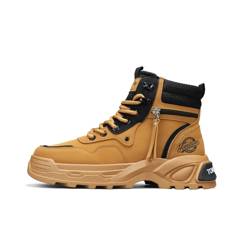 Tonlion Short Martin Boot Men's Earth Yellow-0
