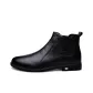 Black Fleece-Lined[Leather Shoe Size : Athletic Shoes 41 = Size 40 in This Model]