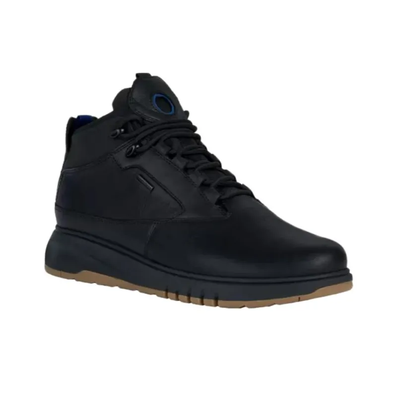 GEOX Aerantis 4X4 Ab Wear-Resistant Slip-Resistant Ankle-Length Outdoor Boots Men's Black-1