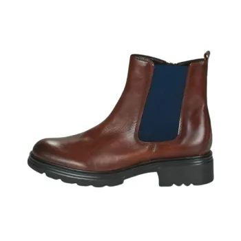 Gabor Short Chelsea Boots 4cm Women's Brown