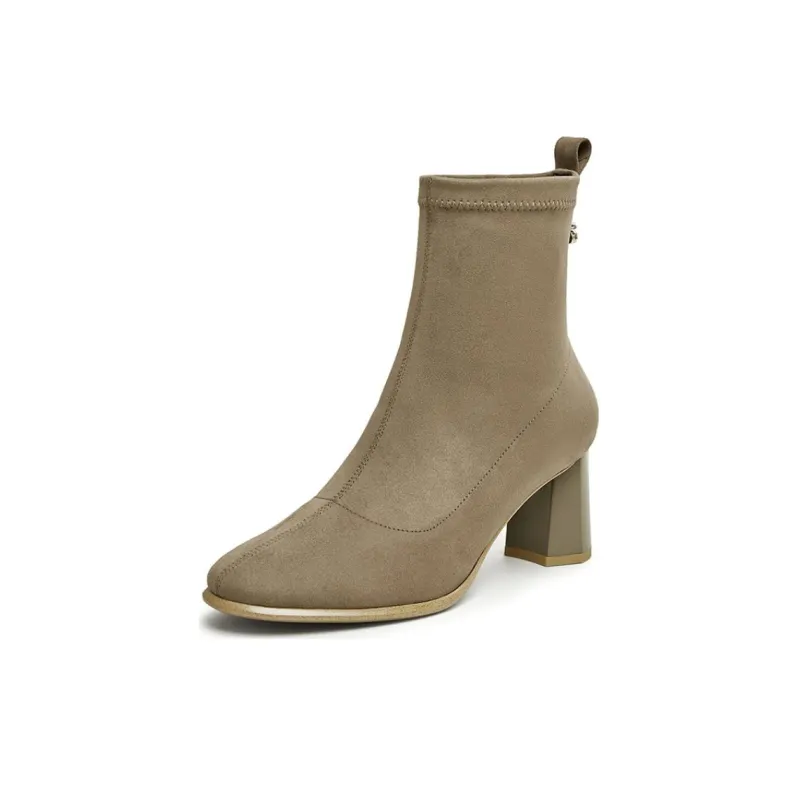 TATA Ankle Boots Women's Black/Brown-7