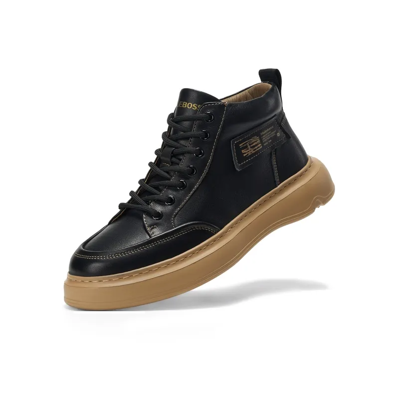 HALEBOSS Ankle Boots 3.5cm Men's-1