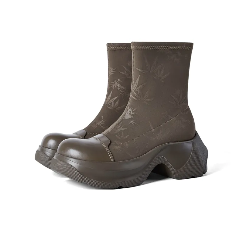 CHERYKALLY Ankle Boots 8cm Women's-1