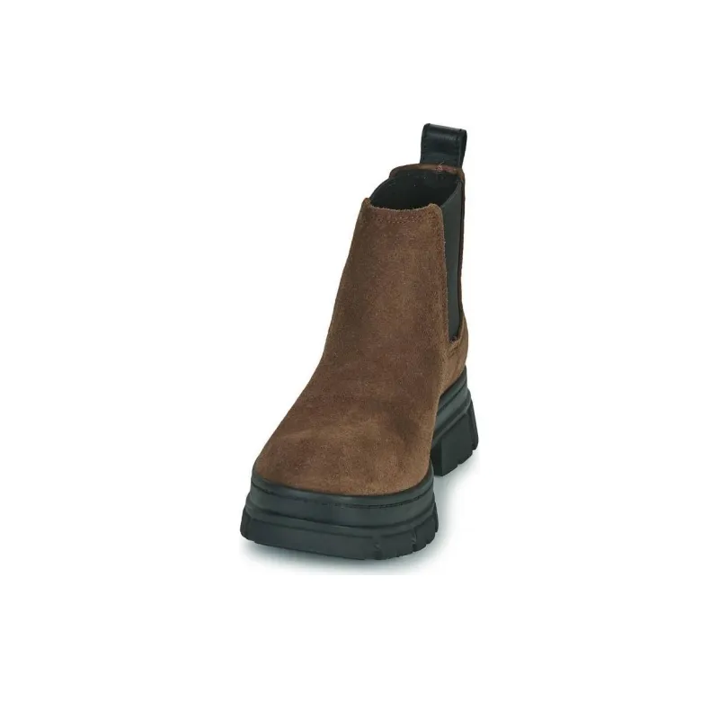 UGG Short Chelsea Boots Women's Brown-3