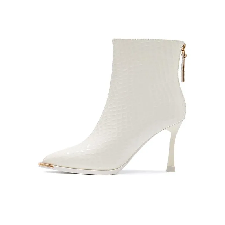 15 MINS Ankle Boots 8.5cm Women's-4