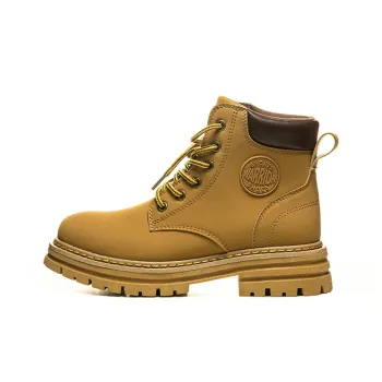 Warrior Big Yellow Boots Short Martin Boot Women's