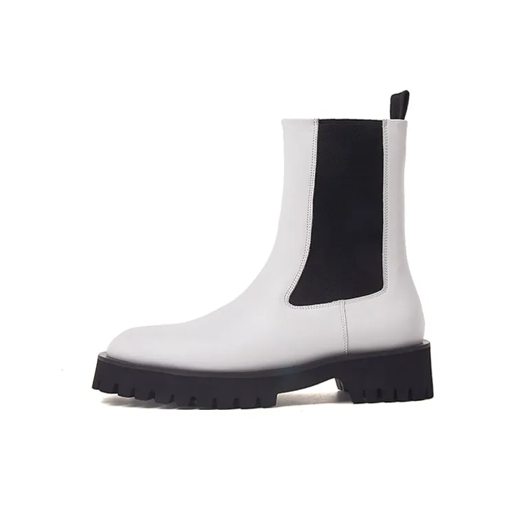 STOOSHE Chelsea Boots Women's White-0