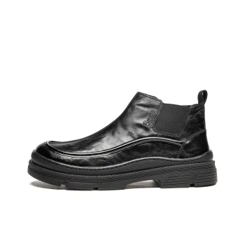 15 MINS Ankle-Length Chelsea Boots Men's Black