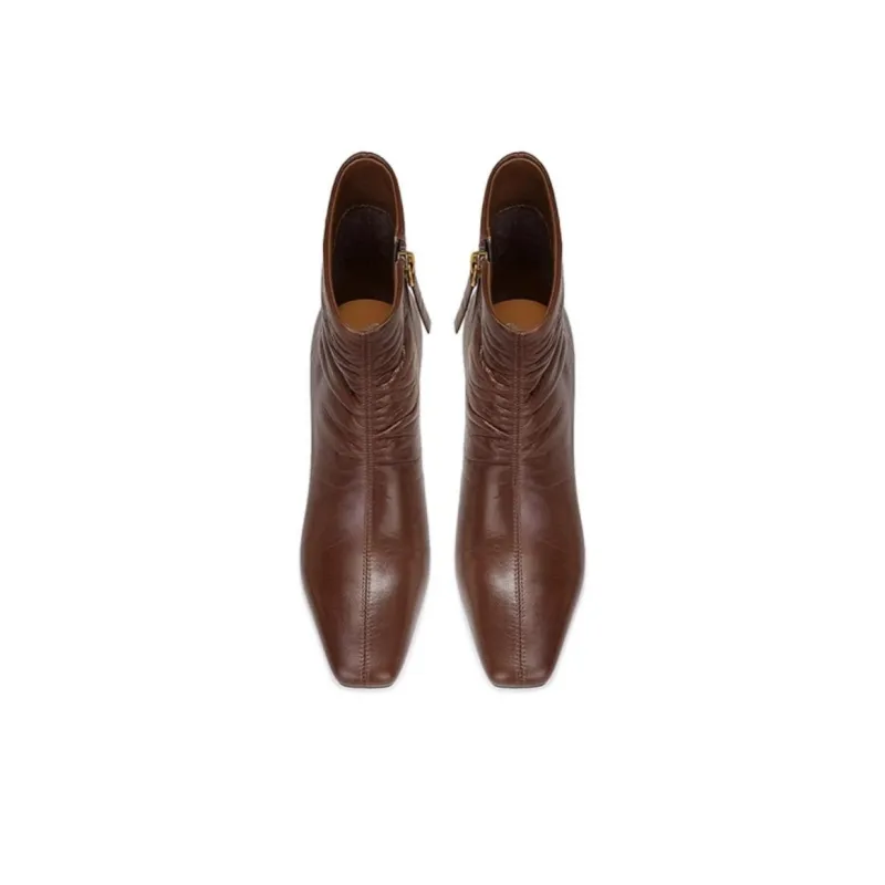 JESSICA SOPHIA Slim Boots Ankle Boots 4cm Women's-4