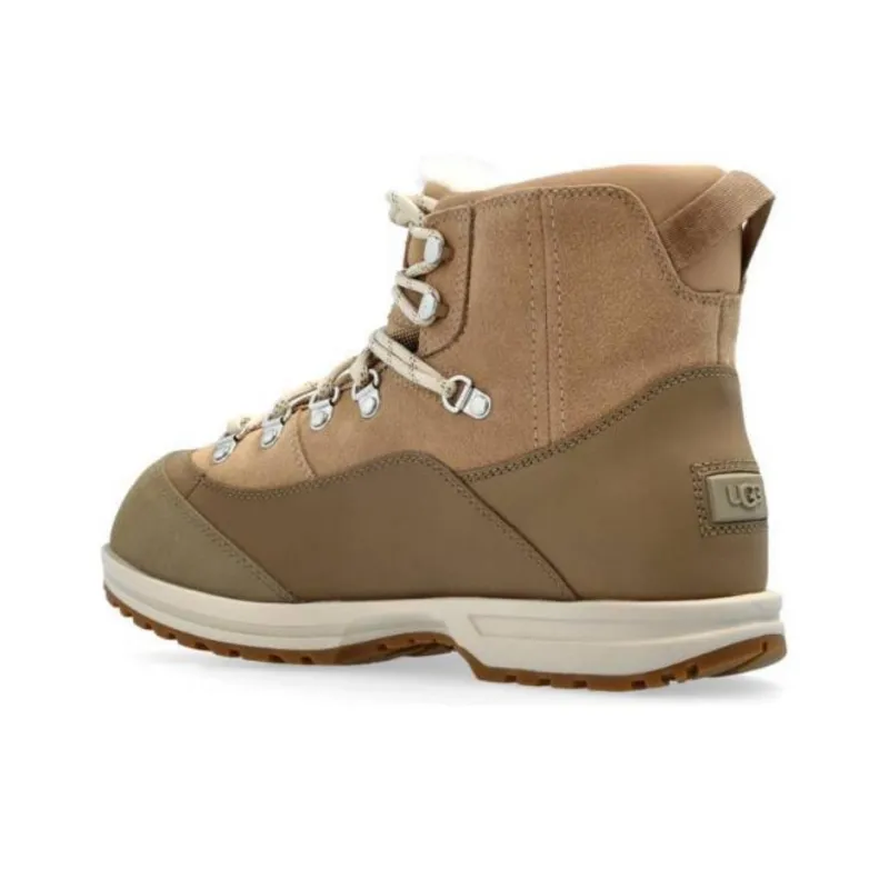 UGG W Brecken Thermal Abrasion Resistant Short Snow Boots Women's Brown-2